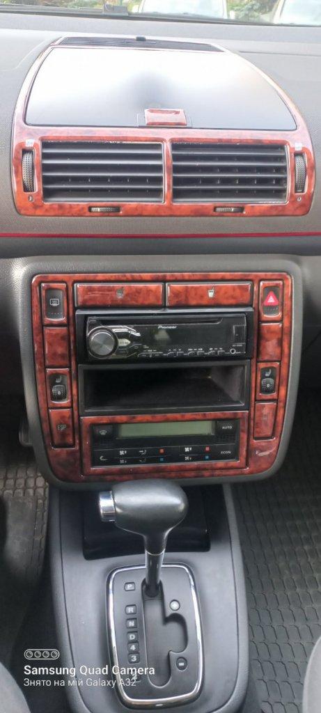 

Декоративна накладка на панель Дерево для Seat Alhambra 1996-2010 рр.