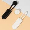 3pack PU Leather Horn Buckles Toggle Button Fasteners Handmade Sewing Buttons for Modern Clothing Enhancements