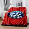 Bayern Munich Blanket Comfortable Suitable for Couch Sofa Seaside Four Seasons Universal Modern Ideal Gift For Birthday Valentine'S Day