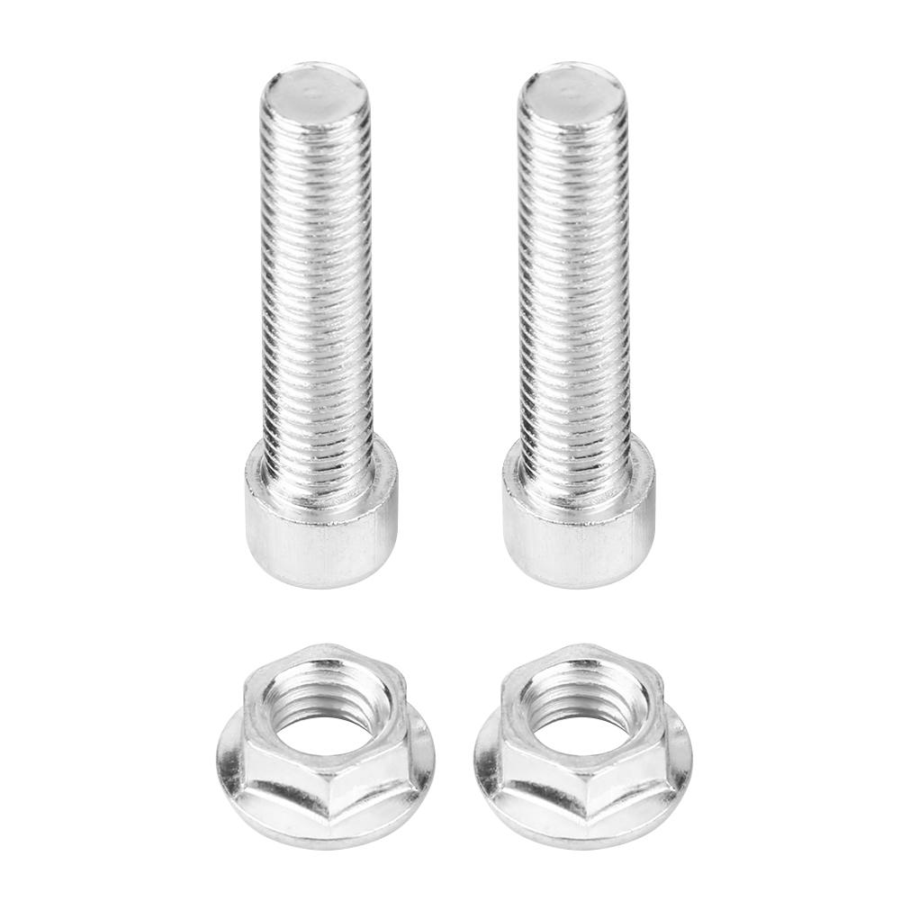 2pcs Universal Motorcycle Damping Heighten Device Shock Absorbers 5cm Chassis Red (w  Screw)