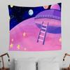 Space Tapestry Wall Hanging Tapestry Art Deco Blanket Curtain Hanging At Home Bedroom Living Room Decor