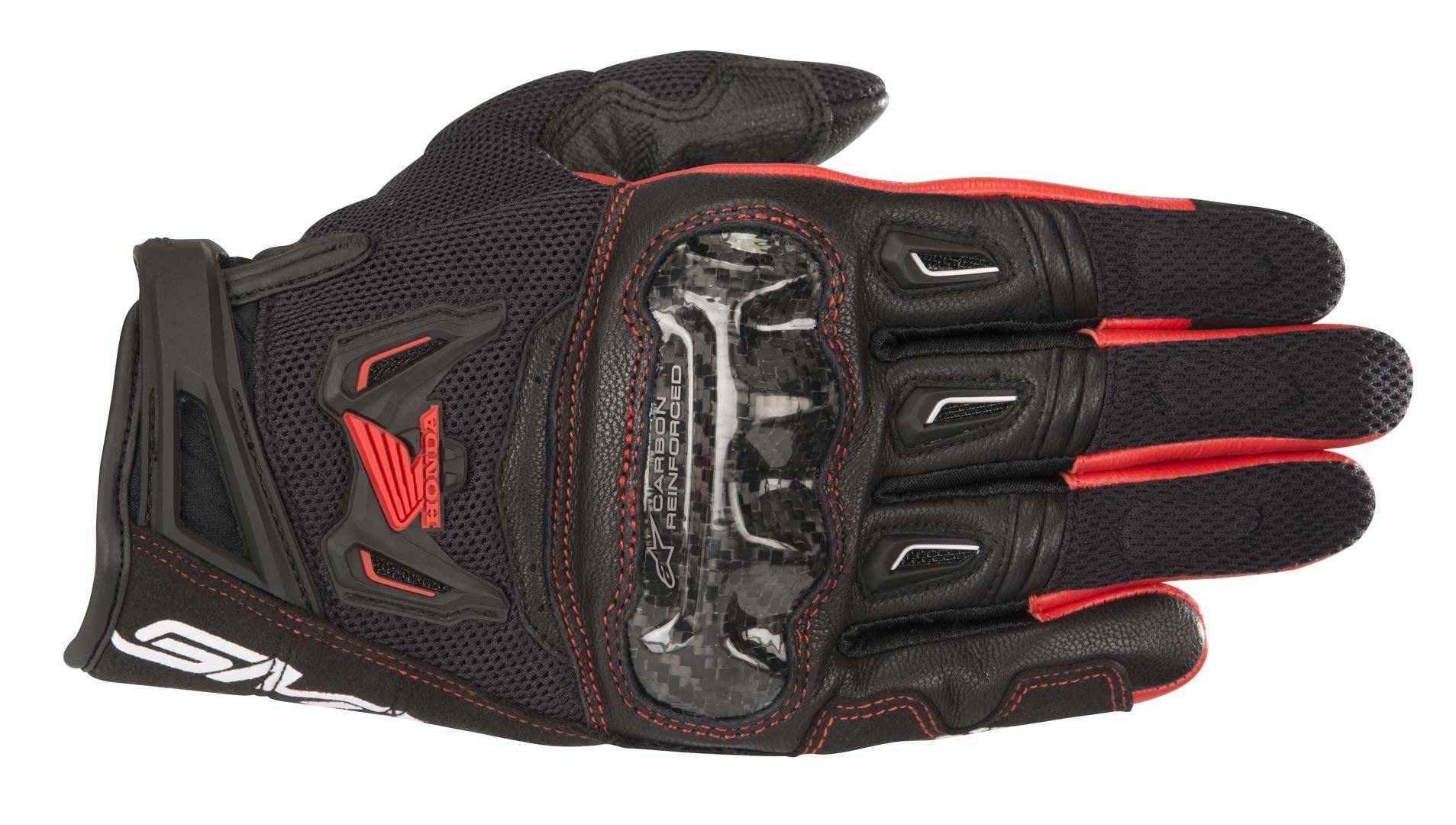 

Alpinestars Honda Air Carbon V2 Уличные перчатки L SMX-2 - чёрный