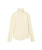 NOHANT Soft Turtleneck T-Shirt Ivory