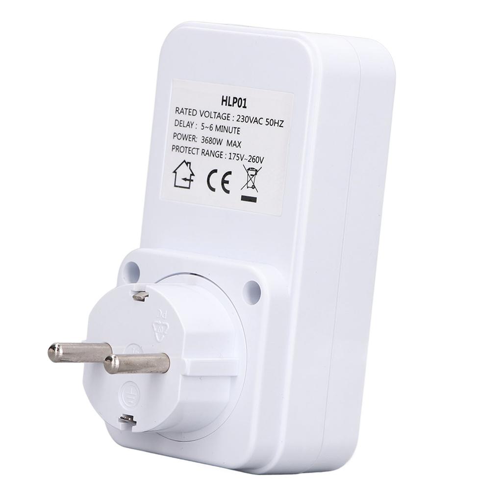 Voltage Protection Socket Electric Appliances Socket 175‑ 5‑6 Minutes Delay