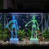 Multi-Joint Movable Dancing Skeleton Aquarium Bubbler  Halloween Party