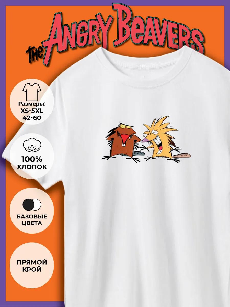 

Cool Beaver Print T-shirt S