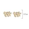 Simple Style Ear Clip Gold Non-piercing Earring For Women Vintage Rhinestone Stars Ear Cuff Girls Jewelry Gifts
