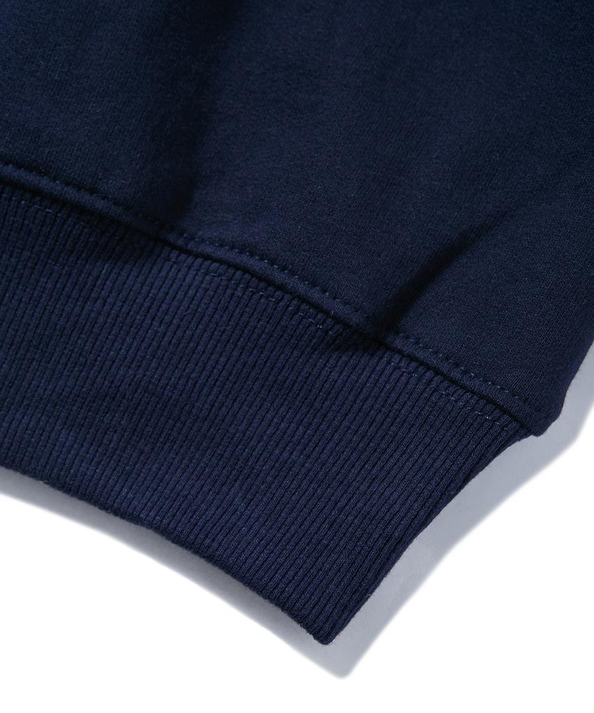 Eseulisseutyudio Lettering Pocket Short Sleeve T-Shirt Navy