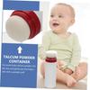 ERINGOGO Travel Baby Powder Container, Portable Powder Puff Bottle, Convenient for Diaper Changes and Travel, Also Great for Talcum Powder Storage