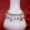 Twelve Zodiac Red String Bracelet with Bell Weaving Hand Chain for Both Men and Women Retro Hand Chain