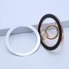 MagSafe Magnetic Phone Ring Holder Stand - Double Ring Glitter Zinc Alloy Desktop Stand