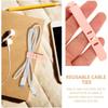 4pcs Multi-Function Cable Management Kit: Silicone Winders, Ties & Clips for Desk, Travel & Car, Cord Organizer Set