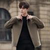 Men's Trendy High-End Cashmere Wool Double-Sided Jacket for Spring, Autumn, and Winter