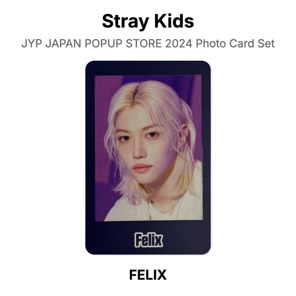 Stray Kids JYP JAPAN POPUP STORE 2024 Photo Card Set Official Photocard