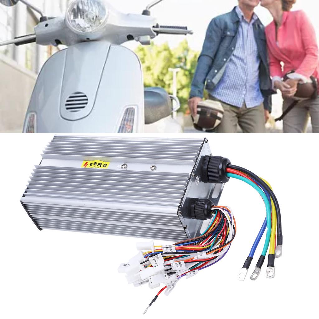 Electric Bike Brushless Controller 3000W Brushless Modified Controller for 60V 72V Electric Motorcycles Tricycles