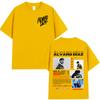 Rap Alvaro Diaz Sayonara Album Merch T Shirts Unisex Clothing Hip Hop Fashion Oversized Short Sleeve Tshirt Casual Cotton Tshirts