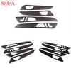 For Mercedes Benz ML GLE GL Class GLS320 400 2012-2019 Car ABS Black Interior Door Decoration Panel Cover Trim Accessories