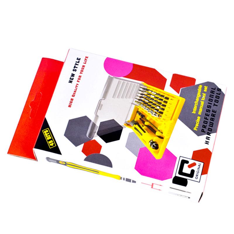 46-in-1 Magnetic CRV Phone Repair Tool Set with Multifunctional Screwdriver