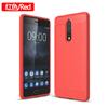 Suitable for Nokia 1 Mobile Phone Case, Nokia 1 Protective Case, Carbon Fiber Brushed TPU Anti-drop Case