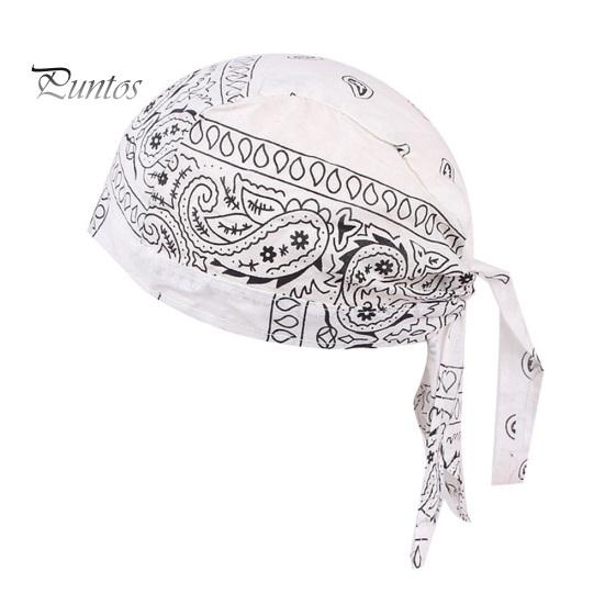 Cotton Men Women Pirates Cycling Cap Bike Headband Hat Bandana Headcloth