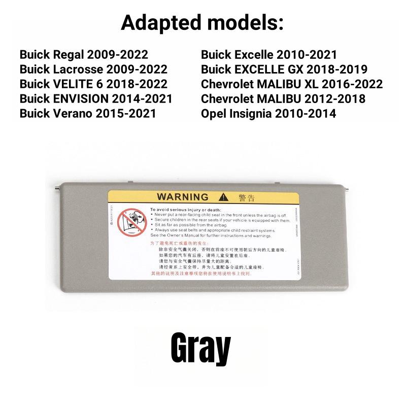 

Солнцезащитный козырек, сменная крышка зеркала для макияжа в салоне Opel Insignia 2010 2011 2012 2013 2014 серый