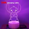 Led Cute Touch Lamp Anime Stitch Gaming Bedroom Decoration Usb Night Lights Kids Birthday Personalized Gift Aesthetic Room Decor