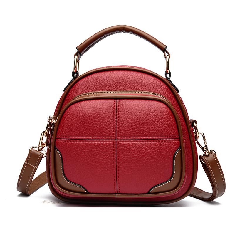 Women's Leather Shoulder Bag Crossbody Bag Simple Bags Luxury Designer Ladies Messenger High Quality