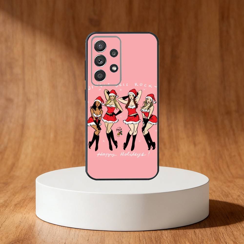 Movie M-Mean G-Girls Phone Case For Samsung S25,S24,S21,S22,S23,S30,Ultra,S20,Plus,Fe,Note,10,9,5G Black Cover