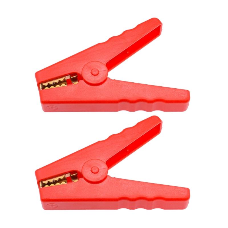 Professional Battery Terminals Clamps Alligator Clip Insulated Clamps for High Current Applications Secure Connection