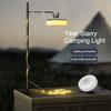 2-In-1 Camping Light String USB Charging Lantern 1800mAh Portable Work Lamp Emergency Light For Hiking Flashlights Outdoor