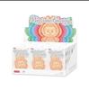 High Quality Monster Box Toy Heart Macaron A Seat Series PVC Pendant Doll Model Monster Replica Keychain Kid Plush Toys Birthday Gifts