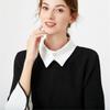 Breathable Lapel Collar Detachable Collar Turn Down Collars Decorative Neckwear for Women Formal Event Styling Accessory
