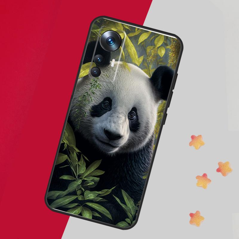 Panda Animal Cute Bear Case For Xiaomi 14 13 11T 12T 13T Pro 12 Lite 12X POCO X3 X5 Pro X4 F4 M5 M5s F3 F5 Cover