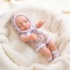 30cm Silicone Reborn Baby Doll - Soft Sleep Companion & Child Role-Playing Toy