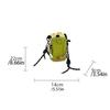 Nylon Rope Drawstring Crossbody Bag Coin Pouch Mobile Phone Pack Nylon Shoulder Bag  Outdoor