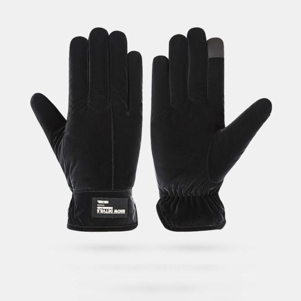 Keep Warm Snowboard Gloves Windproof Cycling Mittens Simple Full Finger Mittens  Ski