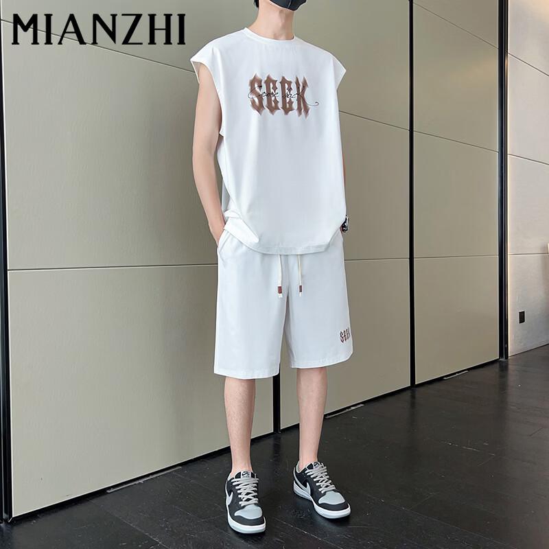 

Men s Sleeveless T-Shirt & Shorts Sports Set XXL