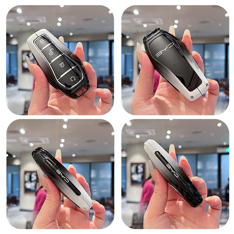 Key Case for BYD: Pro Songplus, Yuan DMI, Dolphin Max, Han, Tang, Qin, Seal, Destroyer 05, Guardian