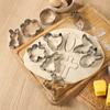 Stainless Steel Cartoon Animal Baking Mold Creative Cute Biscuit Mould  Holiday Party