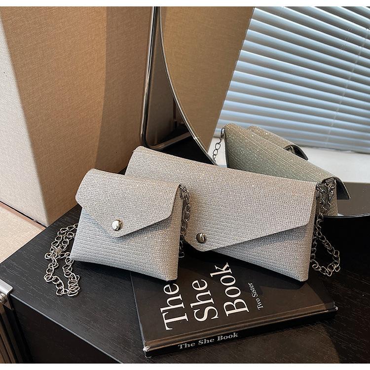 Women's Bag New Fashion Envelope Women's Bag Trend Sequin Temperament Women's Shoulder Bag
