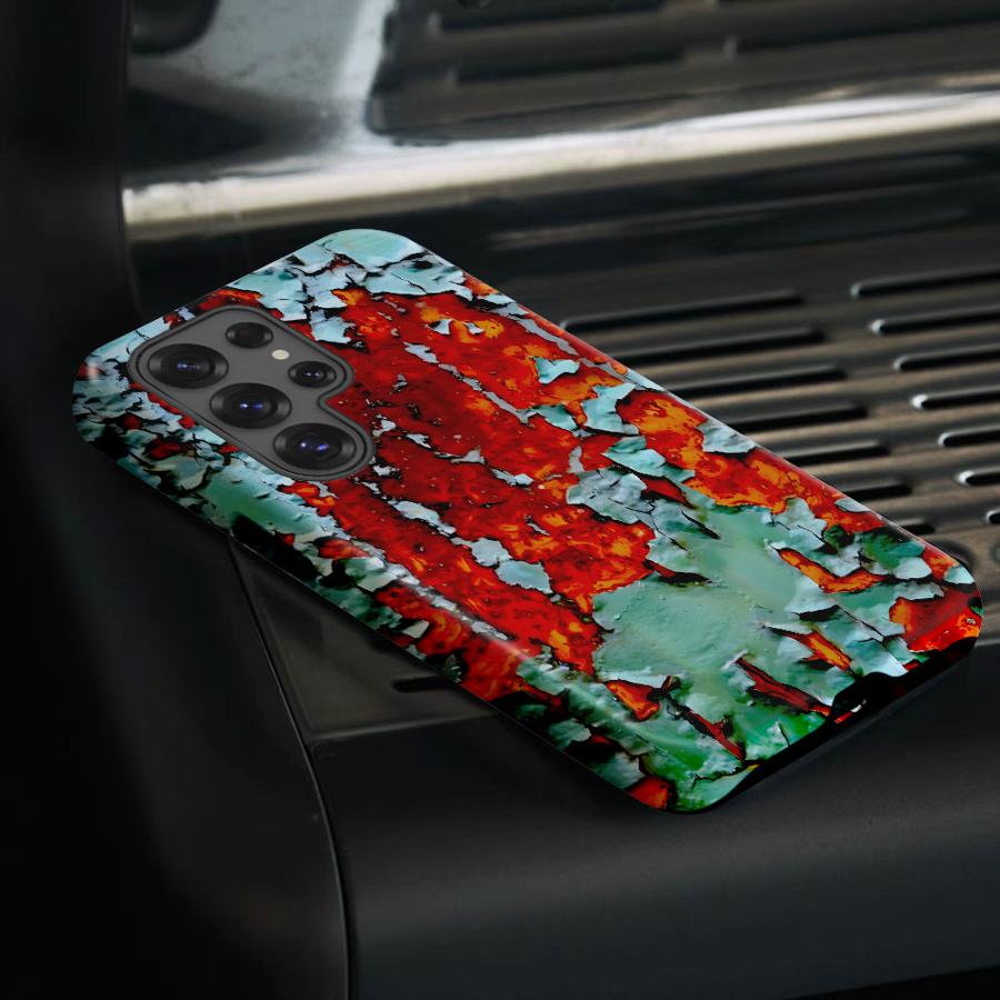 Retro Rust Phone Case for Samsung Galaxy S25 S20 FE S25Ultra A16 A56 S23 S24 Ultra S23Ultra A26 A36 Soft Cover Capa