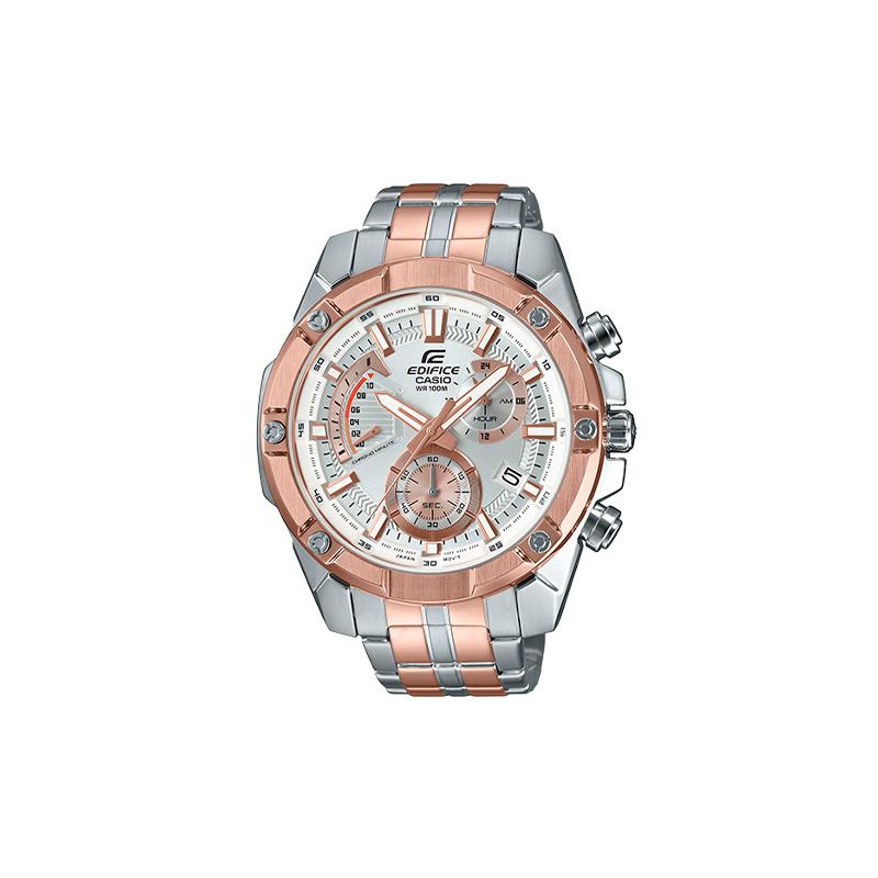 

Casio EDIFICE Series Simple Fashion Waterproof Quartz Movement Stainless Steel Strap Japanese and Korean Watch Men s Watch Silver Dial EFR-559SG-7AQ серебряный
