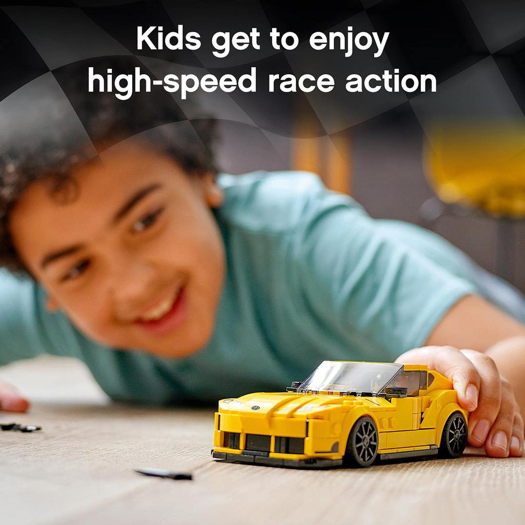 LEGO Speed Champion Toyota GR Supra 76901 Toy Block Present Car Car Boys Ages 7+
