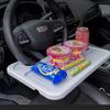 1PCS Portable Car Laptop Computer Desk Mount Stand Eat Work Car Steering Wheel Dining Table BracketDrink Food Coffee Tray Board
