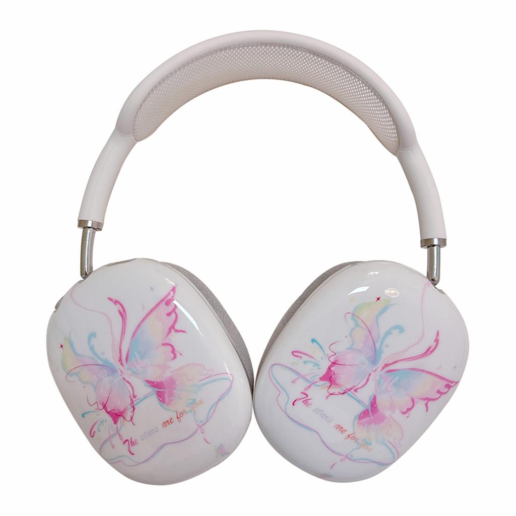 1 Pair For AirPods Max IMD Headset Earmuff Shell Headphone TPU Earpad Cover
