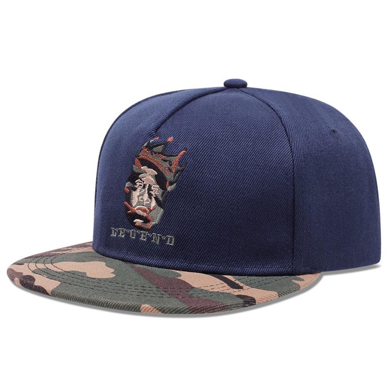 New Head Alphabet Cool Man Embroidered Snapback HipHop Knight Caps  Outdoor Sport Leisure Trucker Hats Baseball Caps adjustable