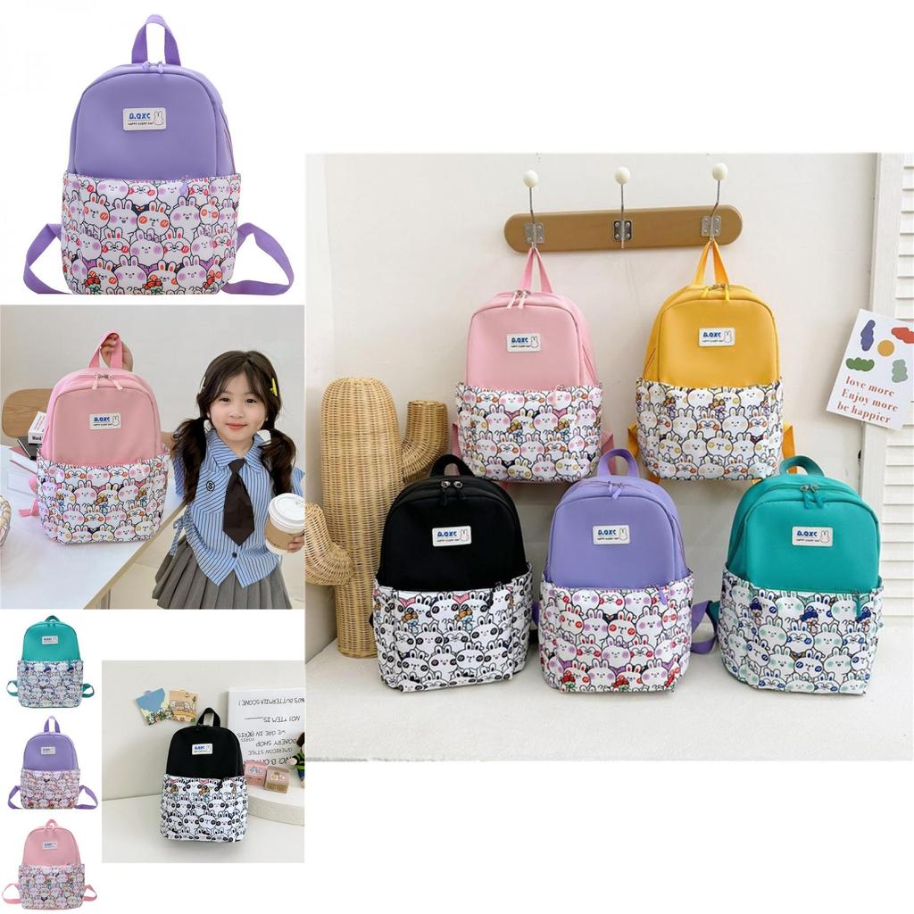 Modern Trendy Kids Cartoon Backpack Breathable Nylon Bag For Boys And Girls