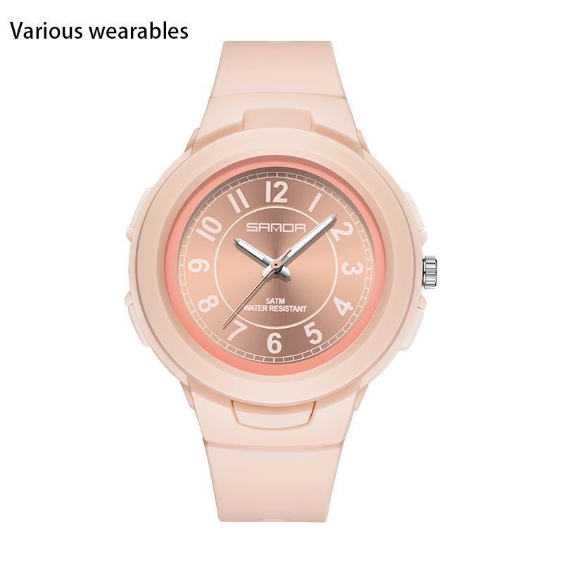 New Personalized Casual Men's Electronic Quartz Watch Fashion Trend Creative Watch Outdoor Waterproof Watch