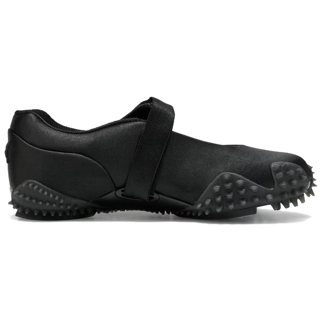New PUMA Mostro Fey Black Cool Dark Gray Satin Women's 401063-02