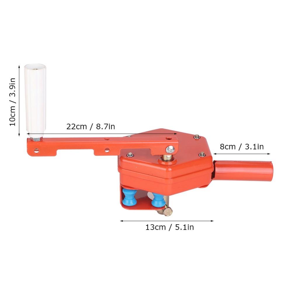 Self Locking Manual Film Coiler Device Adjustable Handle Manual Film Winder